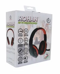 Stereofoniczne słuchawki z mikrofonem Rebeltec ROHAN