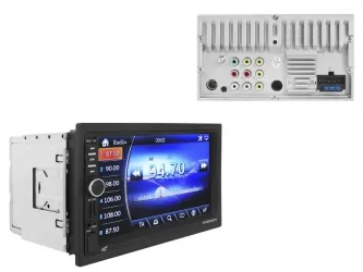 Stacja multimedialna LTC AVX5000GPS 7" Mirror link FM AUX microSD USB Bluetooth GPS pilot + kamera cofania mikrofon
