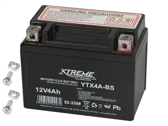 Akumulator motocyklowy Xtreme 12V 4Ah do motocykli skuterów