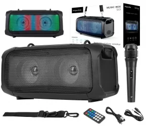 Przenośny głośnik Bluetooth Kruger&amp;Matz Music Box GO! USB AUX SD TWS + mikrofon