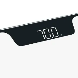 Elektroniczna waga  łazienkowa LED Gerlach GL 8167w do 180 kg biała