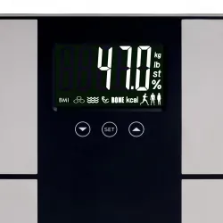 Elektroniczna waga  łazienkowa z analizatorem do 225KG Adler AD 8165