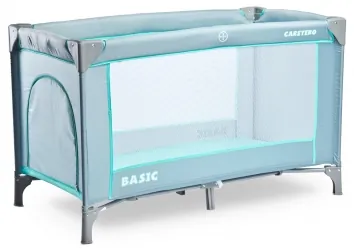 Kojec łóżeczko Caretero BASIC + torba - szare