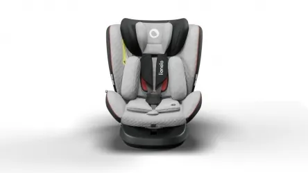Fotelik samochodowy LIONELO BASTIAAN ONE 0-36 kg ISOFIX 360 stopni RWF - szary