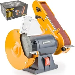 Szlifierka stołowa kamieniowa taśmowa 1850W Powermat PM-SS-1850M-2W1