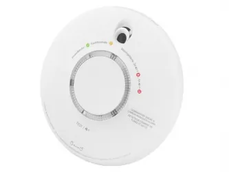Bezprzewodowy czujnik czadu i dymu (2w1) FireAngel SCB10 wbudowana bateria litowa