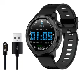 Zegarek sportowy smartwatch L8 czarny