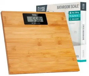 Bambusowa waga łazienkowa Teesa TSA0809 do 200 kg