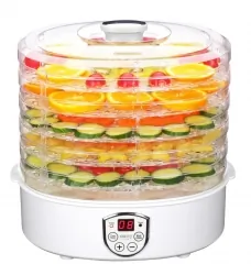 Suszarka do grzybów owoców warzyw dehydrator Camry CR 6659 550W timer 5 sit