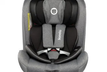 Fotelik samochodowy przód tył LIONELO BRAAM 0-36 KG ISOFIX + noga - kolor szary