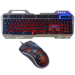 Klawiatura gamingowa podświetlana REBELTEC DISCOVERY 2 mysz dla graczy