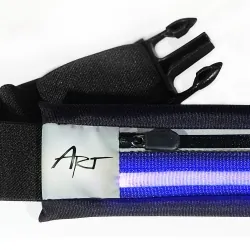 Bezprzewodowe słuchawki bluetooth magnetyczne sportowe Qoltec PREMIUM mikrofon + pas sportowy podświetlany na smartfona