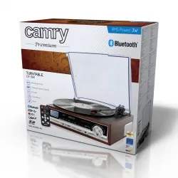 Gramofon Camry CR 1168 z radiem Bluetooth MP3 USB SD nagrywanie pilot