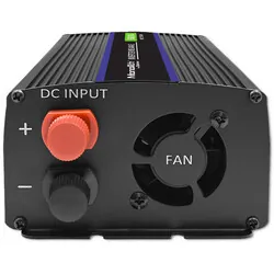 Przetwornica napięcia Qoltec Monolith 600 MS Wave 12V/230V 300W/600W USB