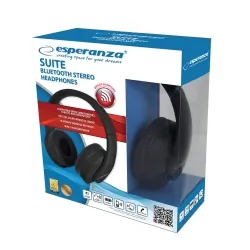 Słuchawki bluetooth Esperanza SUITE mikrofon SD