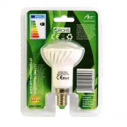 Żarówka &amp;amp;quot;R50&amp;amp;quot; LED ceramiczna E14 6W AC230V, 470 lm!,WW,blist