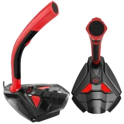 Mikrofon dla graczy Esperanza PREDATOR czerwony