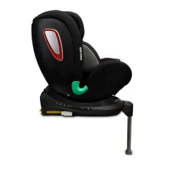 Fotelik samochodowy przód tył LIONELO ANTOON RWF 0-18 KG ISOFIX i-Size + noga - kolor czarny