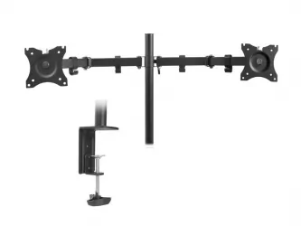 Uchwyt biurkowy obrotowy na 2 monitory LCD 10&quot;-29&quot; 