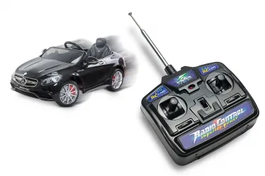 Samochód auto na akumulator Caretero Toyz Mercedes-Benz S63 Coupe akumulatorowiec + pilot zdalnego sterowania - czarny