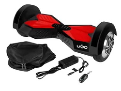 Deskorolka deska elektryczna HOVERBOARD UGO 8” 120 kg HQ Bluetooth głośniki   pokrowiec   pilot