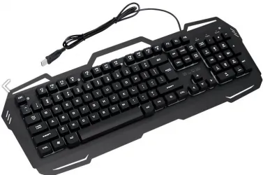Zestaw Blow klawiatura z podświetleniem LED RED COLD STEEL + mysz + podkładka + słuchawki