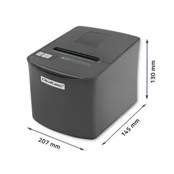 Drukarka paragonowa termiczna USB LAN Qoltec
