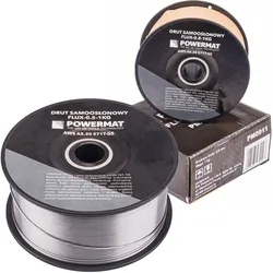 Drut spawalniczy rdzeniowy samoosłonowy 0,8mm 1kg Powermat FLUX-0.8-1KG