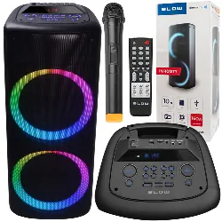Duży głośnik Bluetooth BLOW Infinity LED FM USB microSD