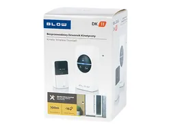 Dzwonek bezprzewodowy do drzwi Blow KINETIC DK-11 biały