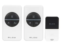 Dzwonek bezprzewodowy do drzwi Blow KINETIC DK-21 biały