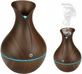 Ultradźwiękowy nawilżacz powietrza LTC 2w1 dyfuzor aromaterapia podświetlany LED