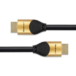 Kabel HDMI v2.1 Qoltec Ultra high speed 8K 60Hz 26AWG GOLD Ethernet 5m
