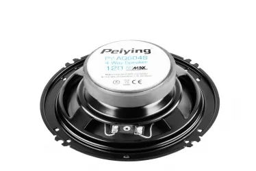 Głośniki samochodowe Peiying 6&quot; 120W 4Ohm z maskownicami komplet