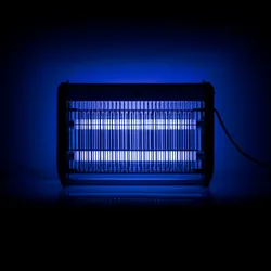 Lampa owadobójcza UV 2x10W TEESA rażąca na muchy ćmy komary