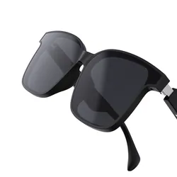 Okulary przeciwsłoneczne Bluetooth XO E5 UV400 nylonowe z mikrofonem czarne