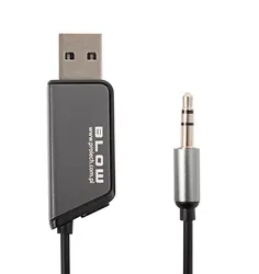 Transmiter FM z zestawem głośnomówiącym BLOW MINI Bluetooth 5.3   AUX Cable