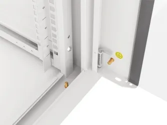 Szafa instalacyjna RACK wisząca 19'' 12U 570x600 drzwi szklane Lanberg  - szara
