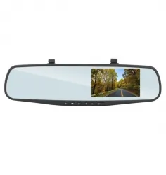Wideorejestrator rejestrator samochodowy DVR w lusterku LTC Full HD LCD 4.3" + kamera cofania