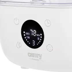 Ultradźwiękowy nawilżacz powietrza Camry CR 7973w higrometr aromaterapia - biały