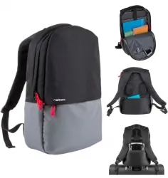 Plecak na laptopa NATEC GAUR 15.6" czarno-szary