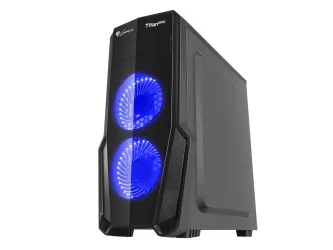 OBUDOWA GENESIS TITAN 800 BLUE MIDI TOWER Z OKNEM, USB 3.0, BEZ PSU