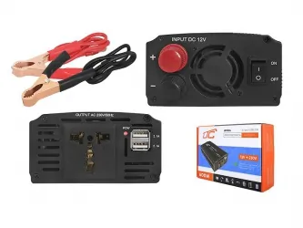 Przetwornica samochodowa 2V/230V 600W LTC + 2xUSB 2.1A