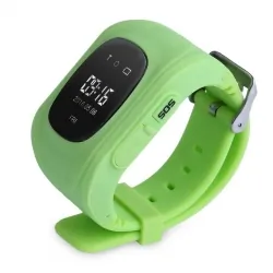 Zestaw dla dzieci zegarek smartwatch ART zielony + słuchawki nauszne Setty Wolfy