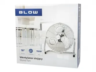 Wentylator podłogowy cyrkulator stojący 18&#039;&#039; 110W