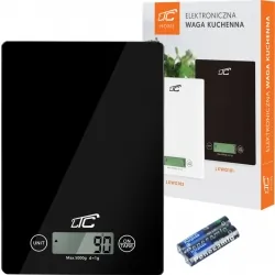 Elektroniczna szklana waga kuchenna LTC do 5kg czarna