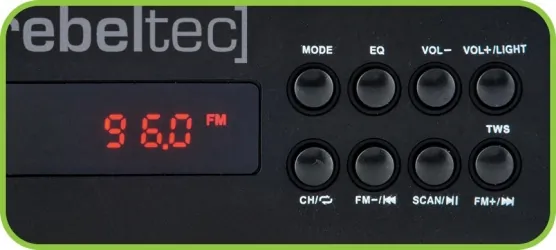 Głośnik bluetooth Rebeltec CORFU FM USB SD AUX TWS