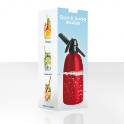 Saturator QUICK SODA SA-01D czerwony 1L