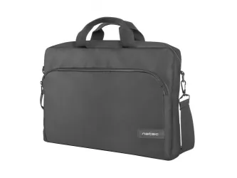 Torba na laptopa NATEC WALLAROO 15.6&quot; czarna + Myszka bezprzewodowa