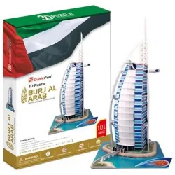 PUZZLE 3D Burj Al Arab CubicFun 101 XXL elementów